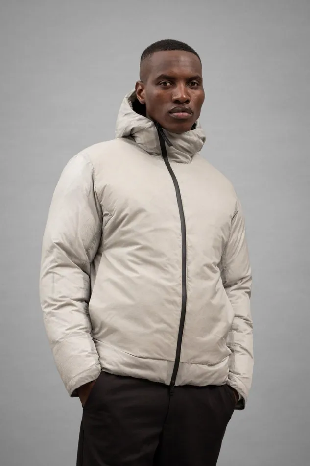 Men Pasmo Rip Short Down Parka Lucid White Norse Projects Outerwear