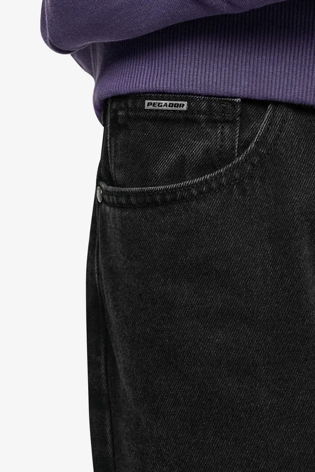 Men Pegador Basic Bottoms Baures Straight Jeans Washed Black Men Pegador Basic Bottoms Baures Straight Jeans Washed Black