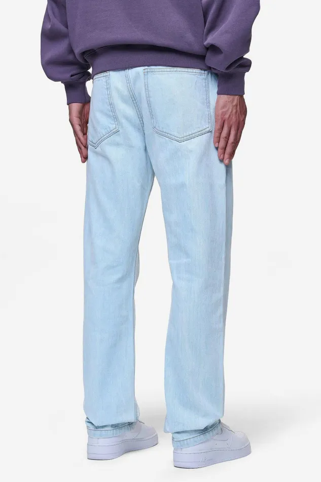 Men Pegador Basic Bottoms Baures Straight Jeans Washed Cold Blue Men Pegador Basic Bottoms Baures Straight Jeans Washed Cold Blue