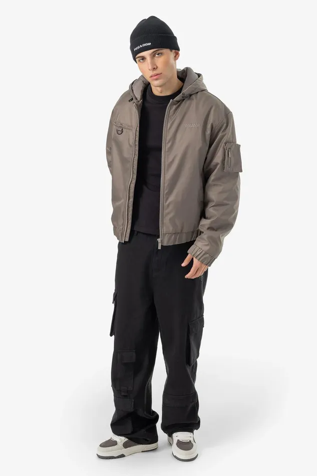 Men Pegador Cargos Garnet Wide Cargo Pants Black Men Pegador Cargos Garnet Wide Cargo Pants Black