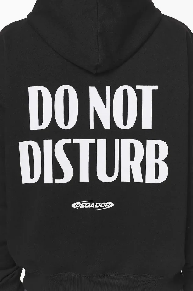 Men Pegador Hoodies Crail Oversized Sweat Jacket Black Men Pegador Hoodies Crail Oversized Sweat Jacket Black