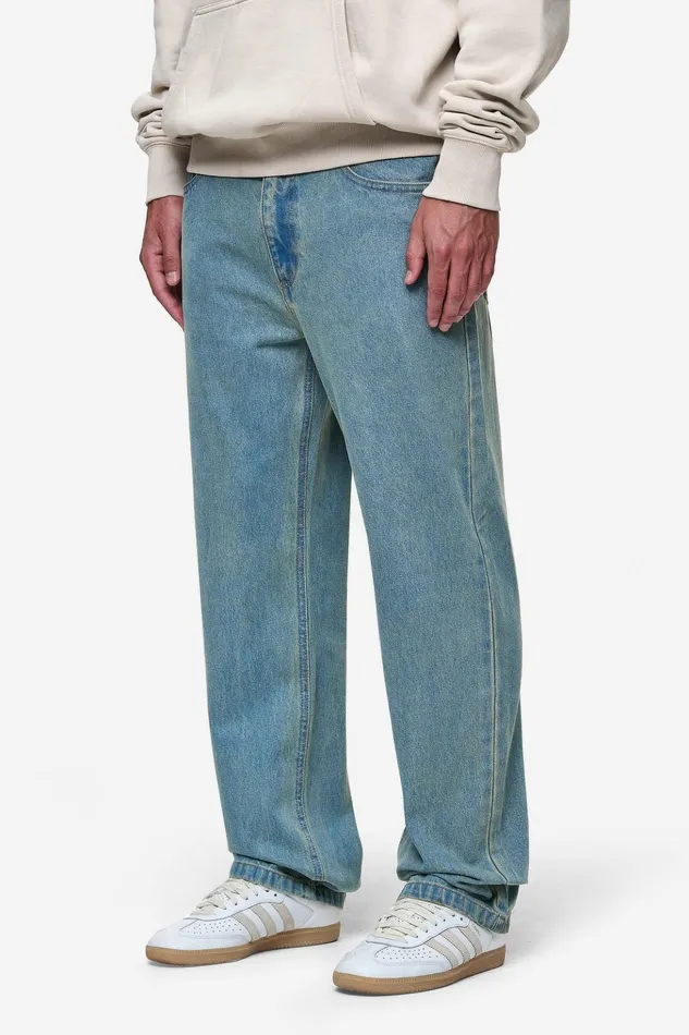 Men Pegador Jeans Baltra Baggy Jeans Washed Vintage Blue Men Pegador Jeans Baltra Baggy Jeans Washed Vintage Blue