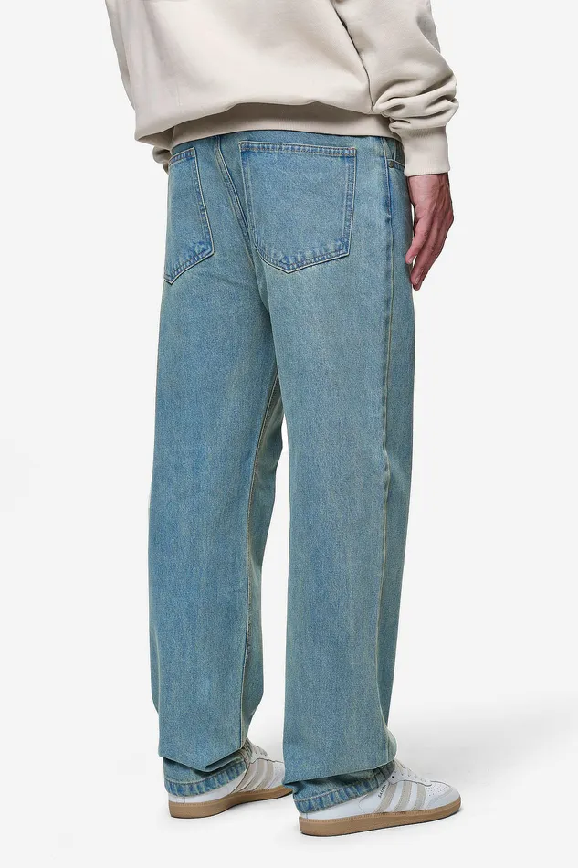 Men Pegador Jeans Baltra Baggy Jeans Washed Vintage Blue Men Pegador Jeans Baltra Baggy Jeans Washed Vintage Blue