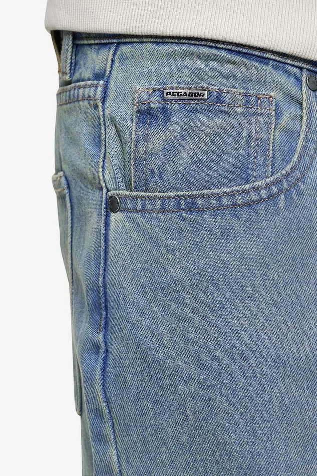 Men Pegador Jeans Baltra Baggy Jeans Washed Vintage Blue Men Pegador Jeans Baltra Baggy Jeans Washed Vintage Blue