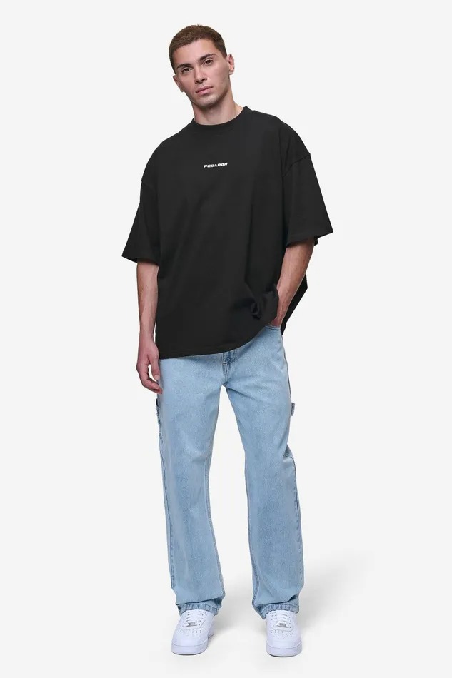 Men Pegador Jeans Daule Baggy Workwear Jeans Washed Light Blue Men Pegador Jeans Daule Baggy Workwear Jeans Washed Light Blue