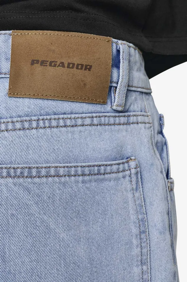 Men Pegador Jeans Daule Baggy Workwear Jeans Washed Light Blue Men Pegador Jeans Daule Baggy Workwear Jeans Washed Light Blue