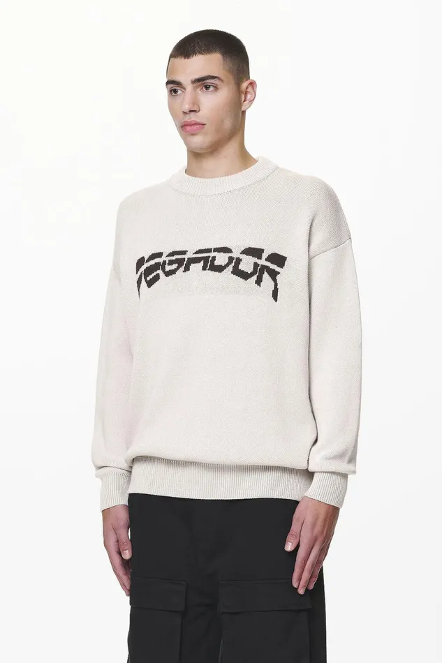 Men Pegador Knitwear Elaine Knit Sweater Dust Cream Men Pegador Knitwear Elaine Knit Sweater Dust Cream