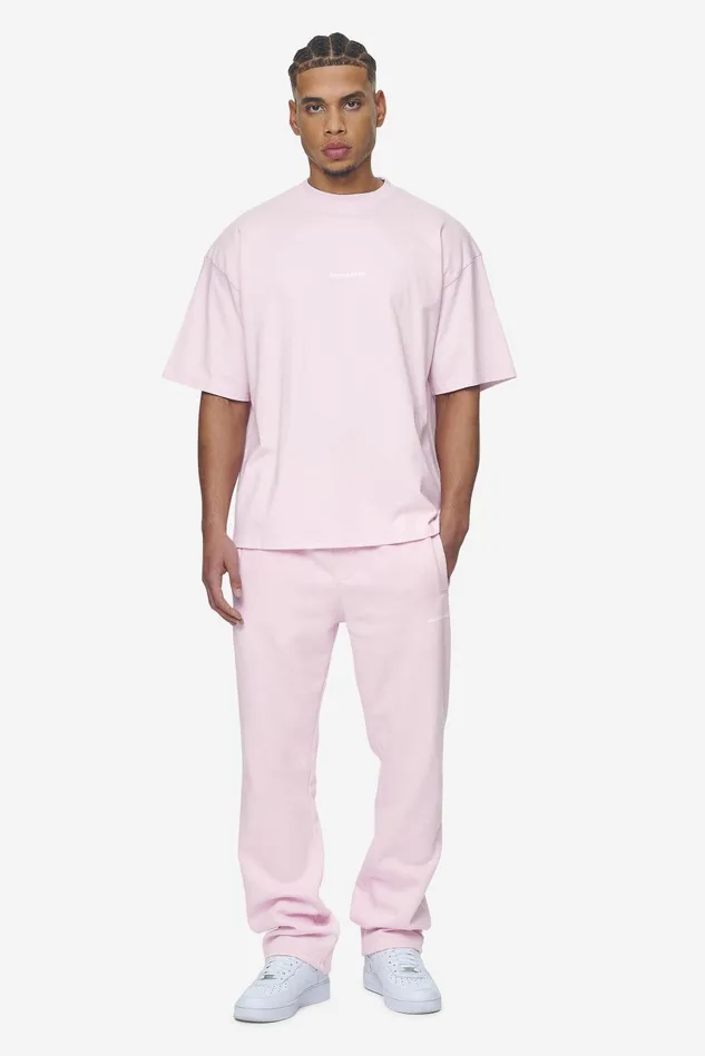 Men Pegador Pants and Joggers Logo Wide Sweat Pants Washed Bubblegum White Gum Men Pegador Pants and Joggers Logo Wide Sweat Pants Washed Bubblegum White Gum