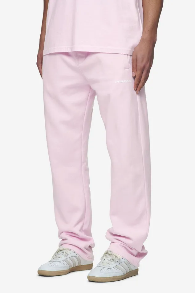 Men Pegador Pants and Joggers Logo Wide Sweat Pants Washed Bubblegum White Gum Men Pegador Pants and Joggers Logo Wide Sweat Pants Washed Bubblegum White Gum
