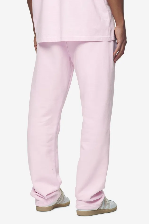 Men Pegador Pants and Joggers Logo Wide Sweat Pants Washed Bubblegum White Gum Men Pegador Pants and Joggers Logo Wide Sweat Pants Washed Bubblegum White Gum