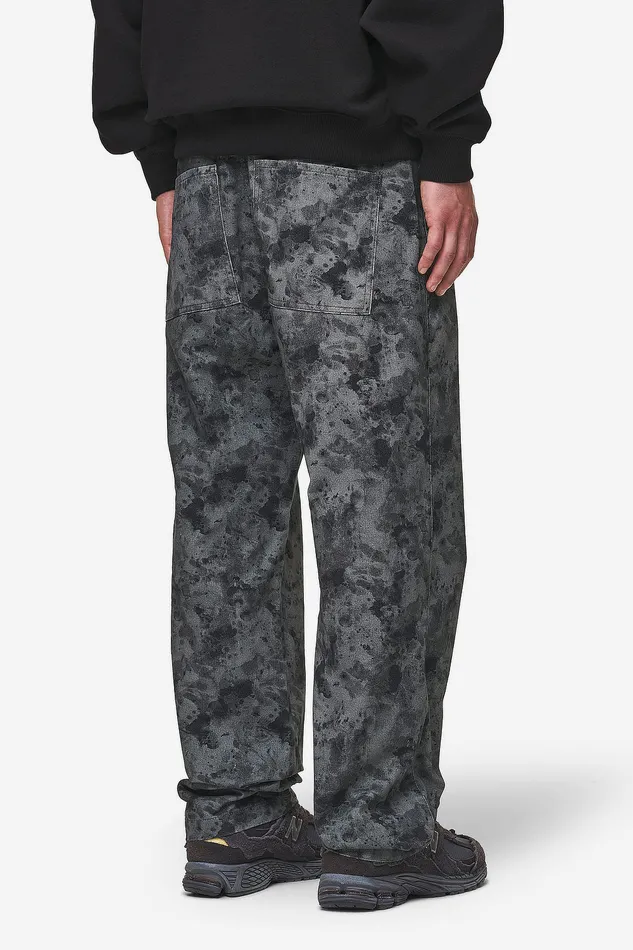 Men Pegador Pants and Joggers Rector Wide Pants Anthracite Black Men Pegador Pants and Joggers Rector Wide Pants Anthracite Black