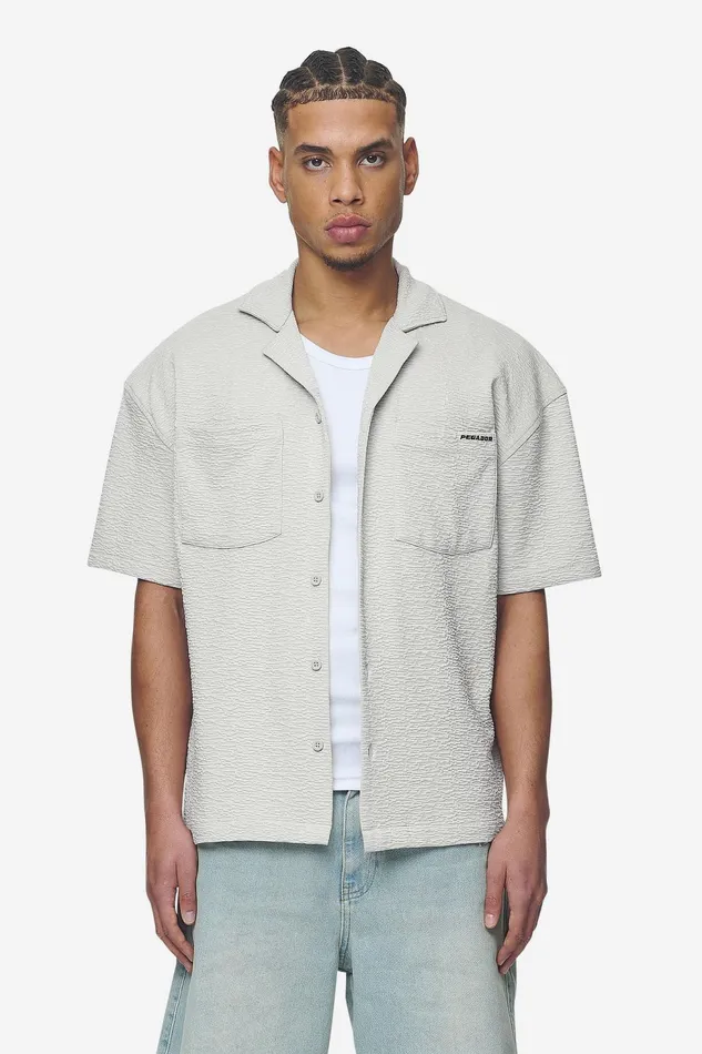 Men Pegador Shirts Acado Summer Shirt Pearl Grey