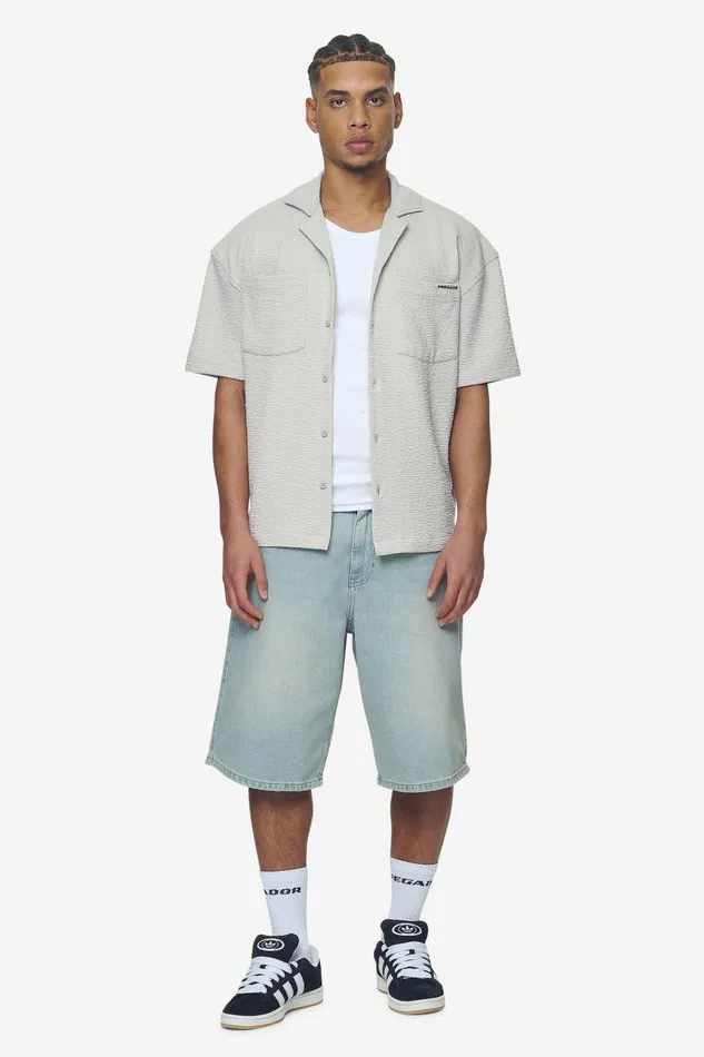 Men Pegador Shirts Acado Summer Shirt Pearl Grey Men Pegador Shirts Acado Summer Shirt Pearl Grey