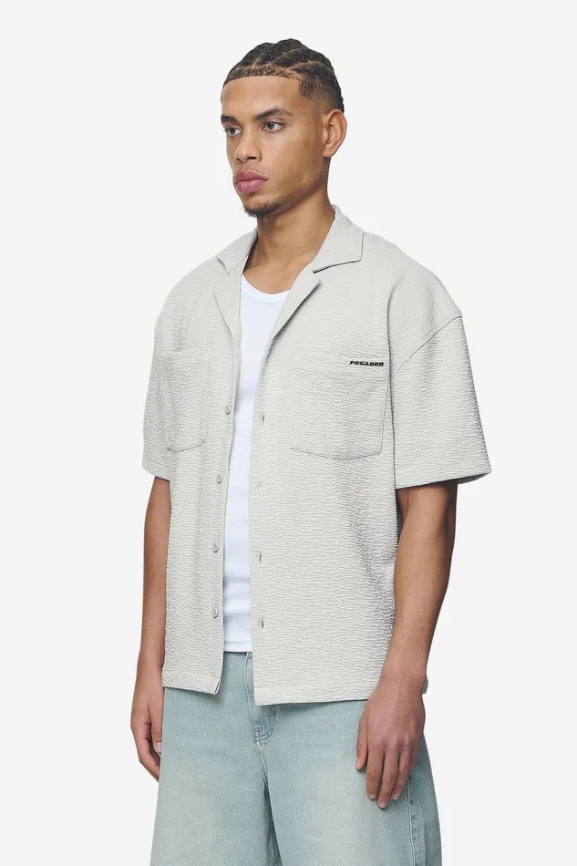 Men Pegador Shirts Acado Summer Shirt Pearl Grey Men Pegador Shirts Acado Summer Shirt Pearl Grey