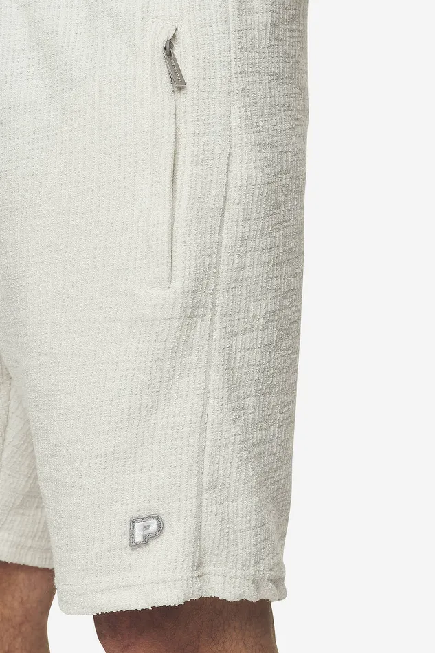 Men Pegador Shorts Libco Structured Knit Shorts Salty Cream Men Pegador Shorts Libco Structured Knit Shorts Salty Cream