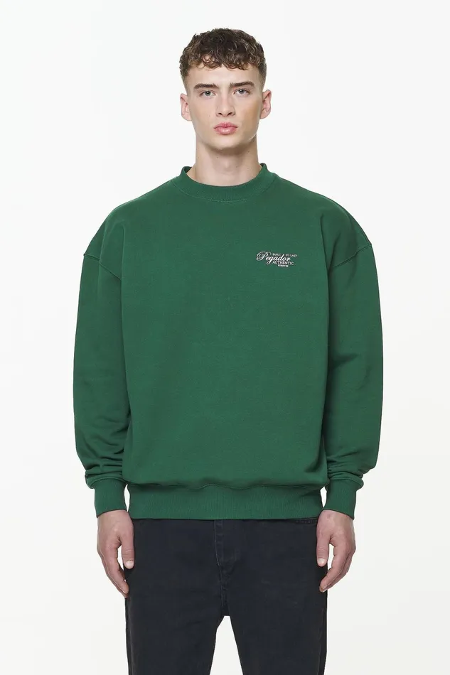 Men Pegador Sweaters Tavery Oversized Sweater Vintage Washed British Green Men Pegador Sweaters Tavery Oversized Sweater Vintage Washed British Green