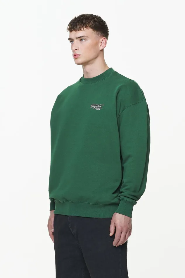 Men Pegador Sweaters Tavery Oversized Sweater Vintage Washed British Green Men Pegador Sweaters Tavery Oversized Sweater Vintage Washed British Green