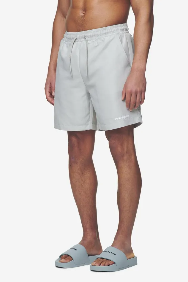 Men Pegador Swim Shorts Logo Swim Shorts Pearl Grey Men Pegador Swim Shorts Logo Swim Shorts Pearl Grey