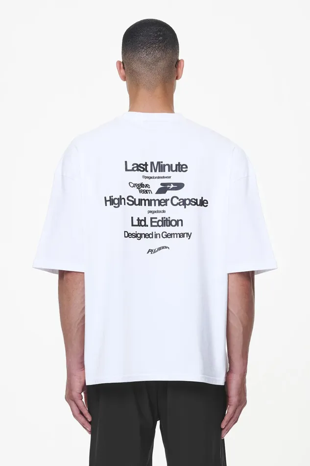 Men Pegador Tees Caesar Boxy Tee White