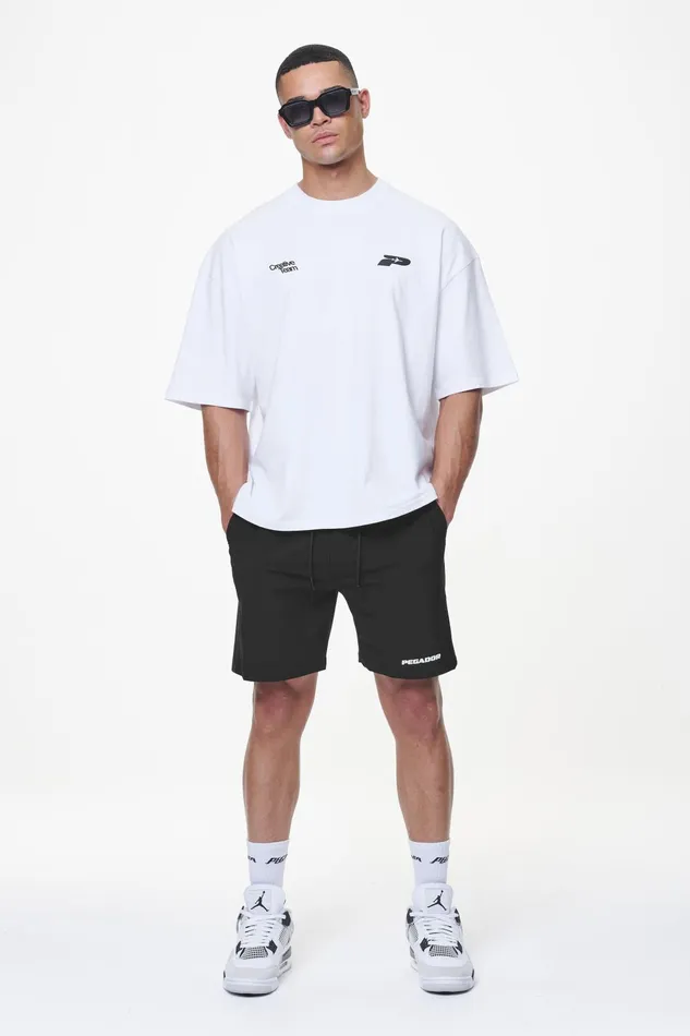 Men Pegador Tees Caesar Boxy Tee White Men Pegador Tees Caesar Boxy Tee White