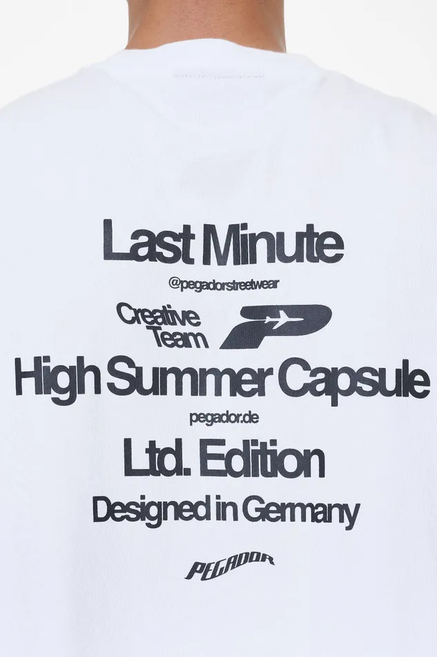 Men Pegador Tees Caesar Boxy Tee White Men Pegador Tees Caesar Boxy Tee White
