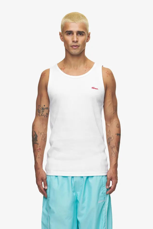 Men Pegador Tees Gino Rib Undershirt White Red