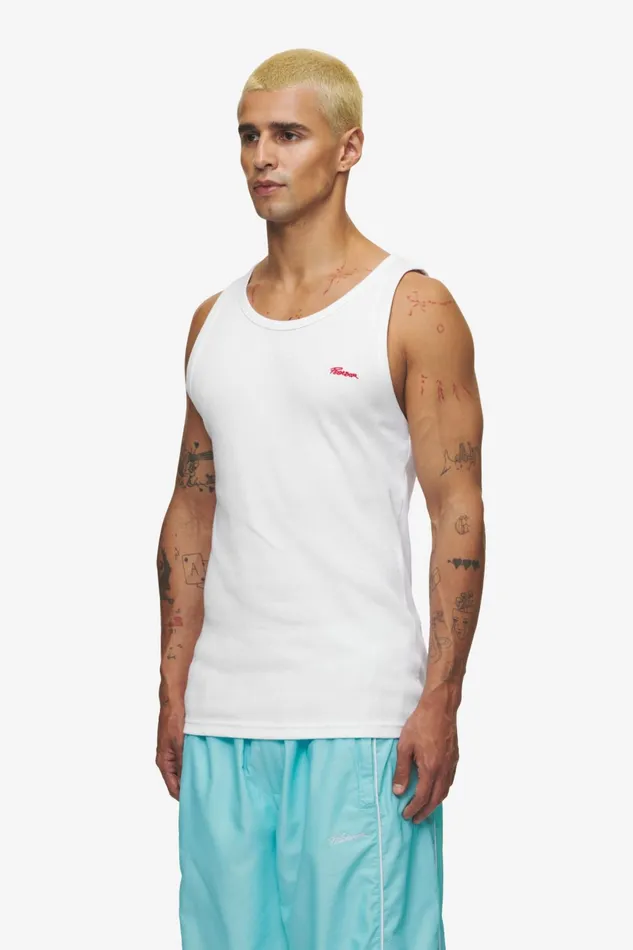 Men Pegador Tees Gino Rib Undershirt White Red Men Pegador Tees Gino Rib Undershirt White Red