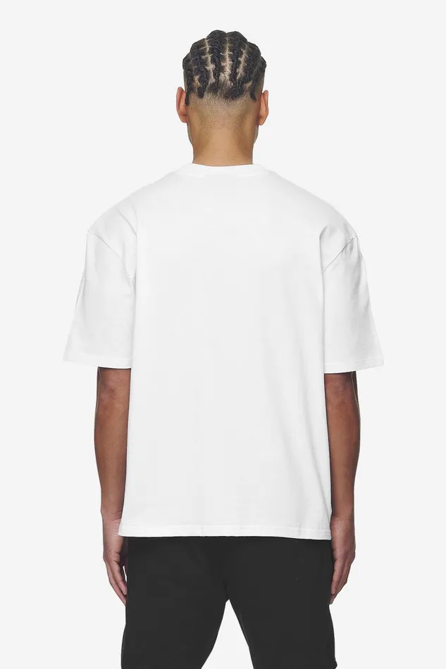 Men Pegador Tees Logo Oversized Tee White Black Gum Men Pegador Tees Logo Oversized Tee White Black Gum