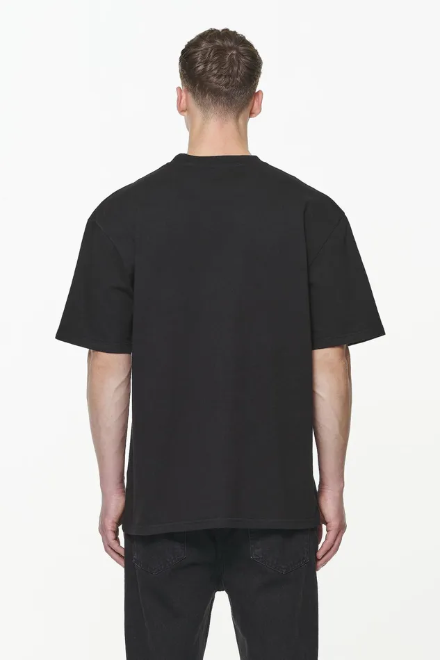 Men Pegador Tees Nether Oversized Tee Vintage Washed Onyx Black Men Pegador Tees Nether Oversized Tee Vintage Washed Onyx Black