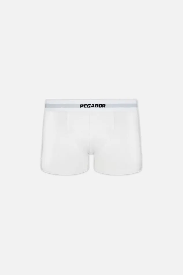 Men Pegador Underwear Camino Boxershorts Single Logo 3 Pack White White Men Pegador Underwear Camino Boxershorts Single Logo 3 Pack White White