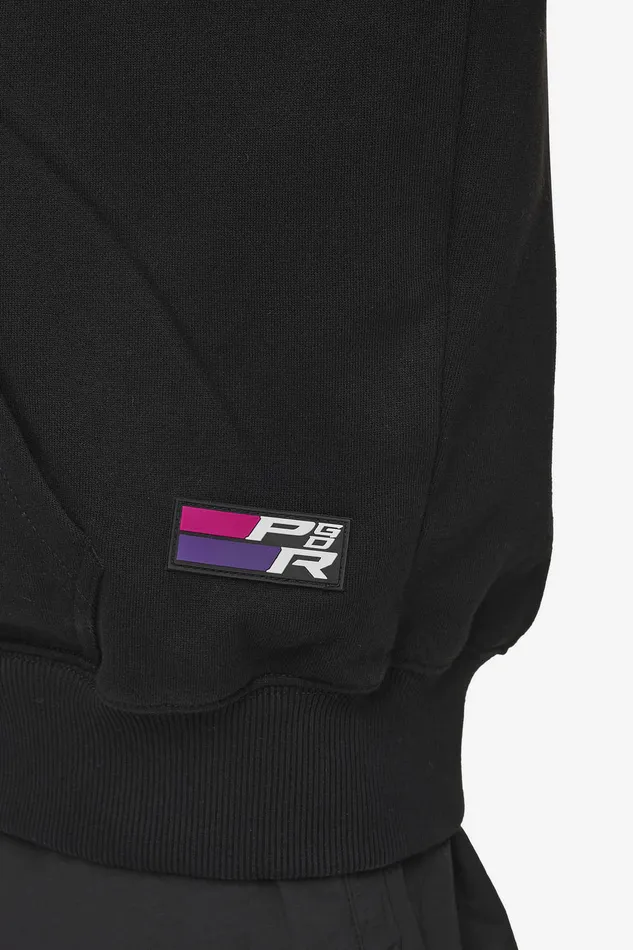 Men Pegador Zip Hoodies Clayton Oversized Sweat Jacket Washed Black Men Pegador Zip Hoodies Clayton Oversized Sweat Jacket Washed Black