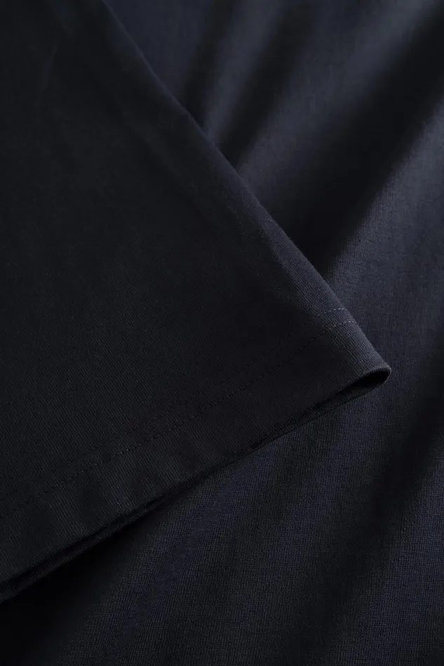 Men Simon Brush Print TShirt Dark Navy Norse Projects TShirts