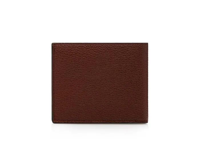Men Small Leather Goods Tom Ford Grain Leather Classic Bifold Wallet Men Small Leather Goods Tom Ford Grain Leather Classic Bifold Wallet