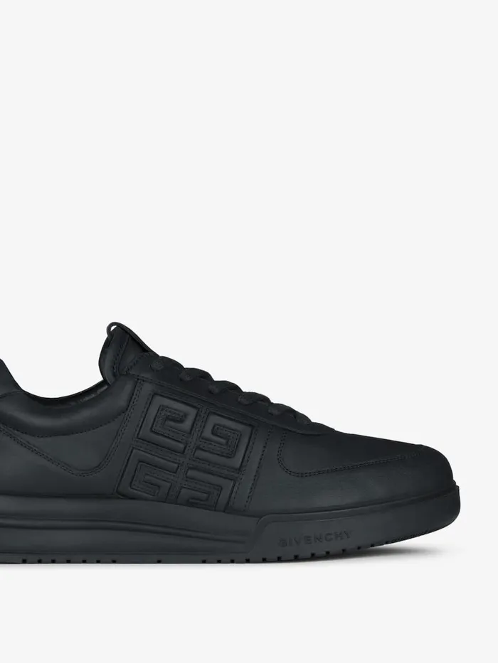 Men Sneakers Givenchy G4 Sneakers In Leather Black