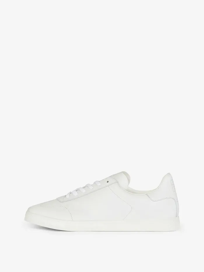 Men Sneakers Givenchy Town Sneakers In Leather White Men Sneakers Givenchy Town Sneakers In Leather White