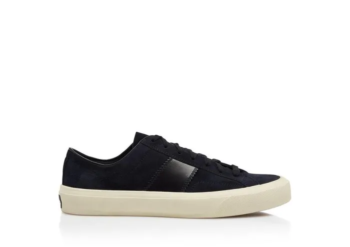 Men Sneakers Tom Ford Cambridge Lace Up Sneaker Blue