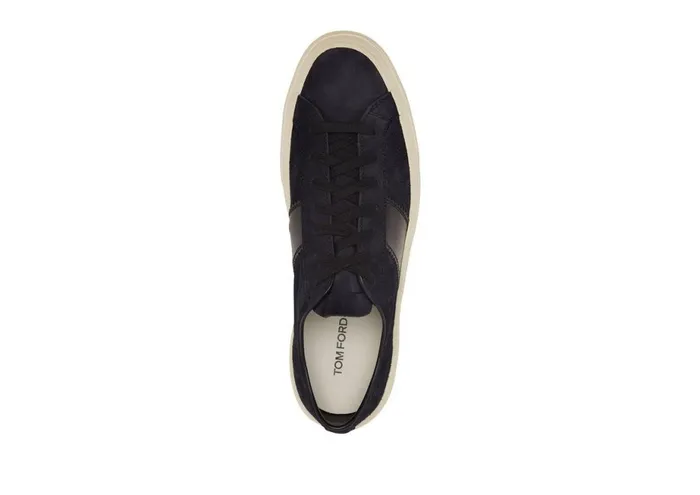 Men Sneakers Tom Ford Cambridge Lace Up Sneaker Blue