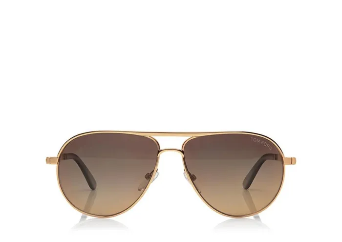 Men SUNGLASSES Tom Ford Polarized Marko Sunglasses Rose Gold