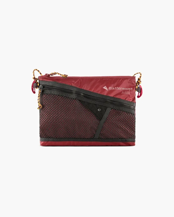 MenWomen Algir Medium Accessory Bag Burnt Russet Klttermusen Gear Bags and Organisers