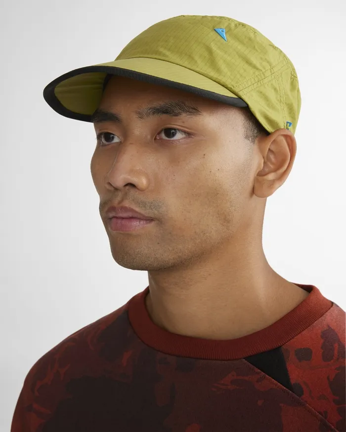 MenWomen Ansur Katla Cotton Cap Meadow Green Klttermusen Hats and Caps