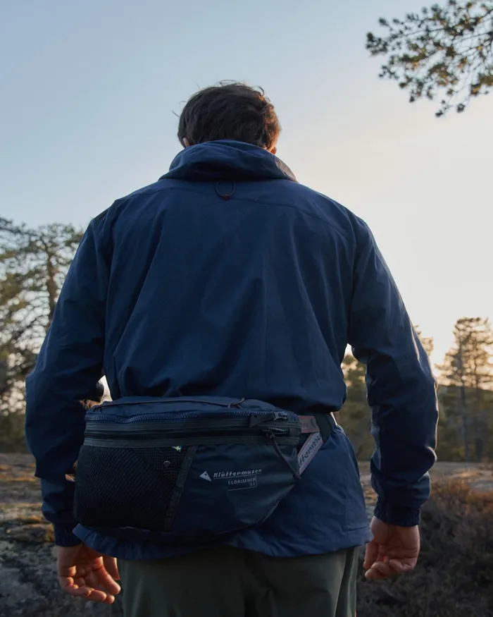 MenWomen Eldrimner 5L Lumbarpack Indigo Blue Klttermusen Summit Backpacks 215l