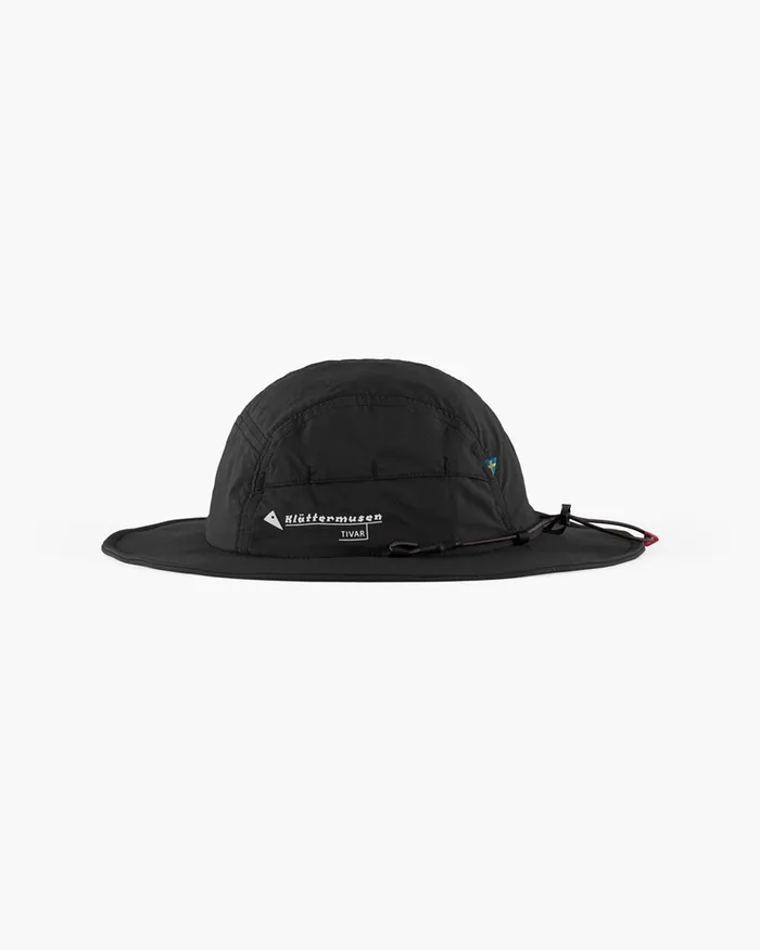 MenWomen Tivar QuickDrying Hat Black Klttermusen Hats and Caps