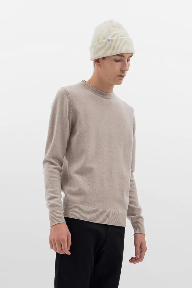 Men Wool Cotton Rib Beanie Dark Navy Norse Projects Beanies