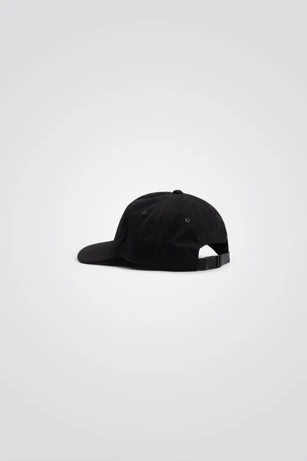 Men Wool Sports Cap Black Norse Projects Caps
