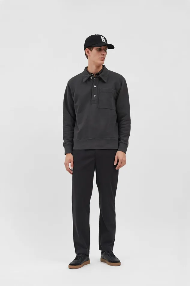 Men Wool Sports Cap Black Norse Projects Caps