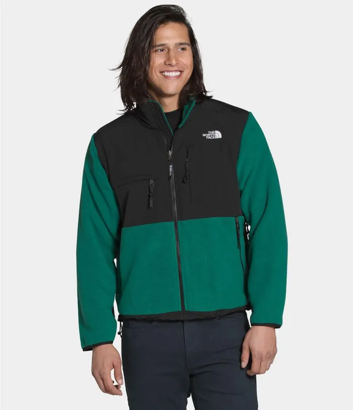 Mens The North Face Fleece 95 Retro Denali Jacket Evergreen