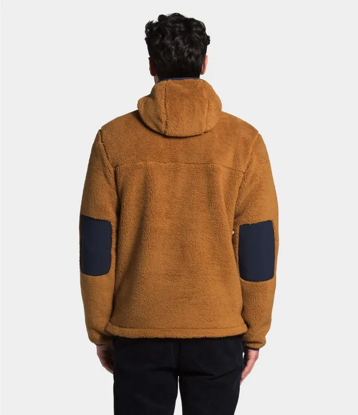 Mens The North Face Fleece Campshire Pullover Hoodie Timber Tanaviator Navy