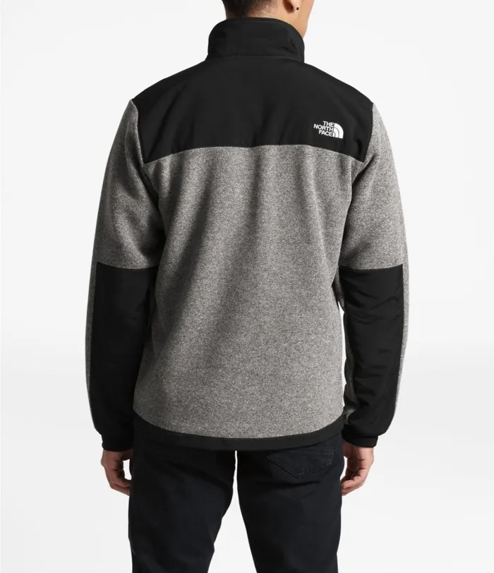 Mens The North Face Fleece Denali 2 Jacket Charcoal Grey Heathertnfblk