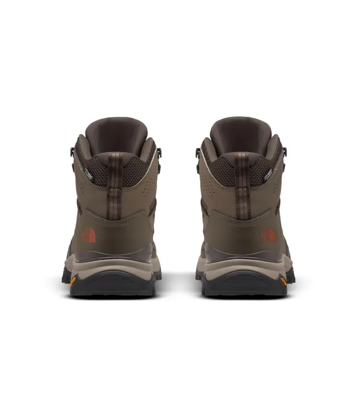 Mens The North Face Hiking Hedgehog Fastpack II Mid WP Bipartisan Browncoffee Brown