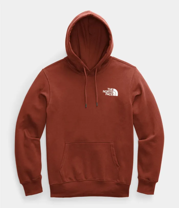 Mens The North Face Hoodies and Sweatshirts Box NSE Pullover Hoodie Brandy Brown